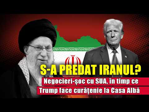 Negocieri-șoc cu SUA, în timp ce Trump face curățenie la Casa Albă