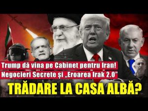 TRĂDARE LA CASA ALBĂ? Trump dă vina pe Cabinet pentru Iran! Negocieri Secrete și „Eroarea Irak 2.0”