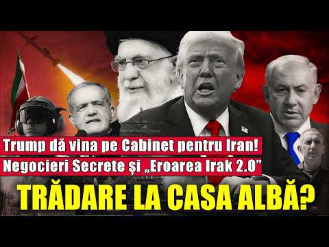 TRĂDARE LA CASA ALBĂ? Trump dă vina pe Cabinet pentru Iran! Negocieri Secrete și „Eroarea Irak 2.0” TRĂDARE LA CASA ALBĂ? Trump dă vina pe Cabinet pentru Iran! Negocieri Secrete și „Eroarea Irak 2.0”