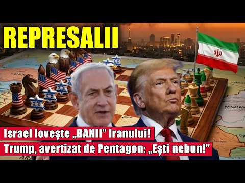 REPRESALII: Israel lovește „BANII” Iranului! Trump, avertizat de Pentagon: „Ești nebun!”