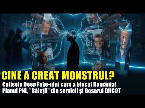 CINE A CREAT MONSTRUL? Culisele Deep Fake-ului! Planul PNL, „Băieții” din servicii și Dosarul DIICOT