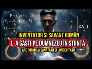 Savant român. L-a găsit pe Dumnezeu în știință. Are formula sănătății și a longevității