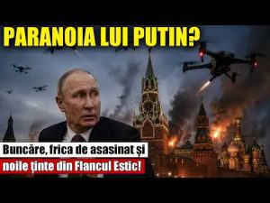 PARANOIA LUI PUTIN? Buncăre, frica de asasinat și noile ținte din Flancul Estic!