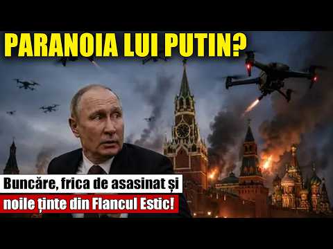 PARANOIA LUI PUTIN? Buncăre, frica de asasinat și noile ținte din Flancul Estic!
