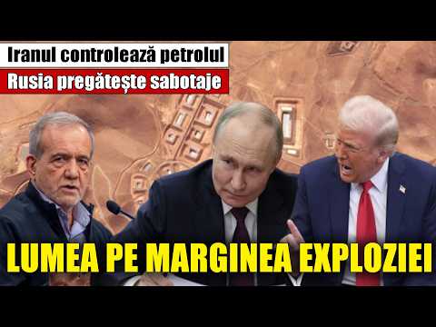 Iranul controlează petrolul, Rusia pregătește sabotaje
