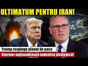 Trump respinge planul de pace, Starmer naționalizează industria strategică!