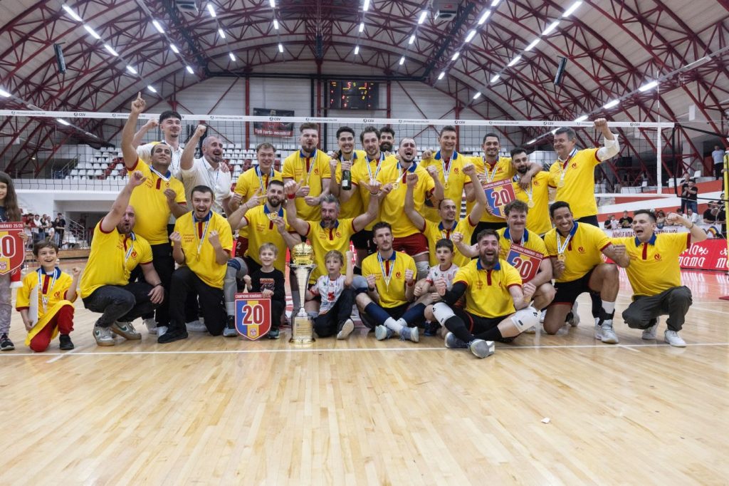 Dinamo e din nou campioană la volei, după o finală dramatică