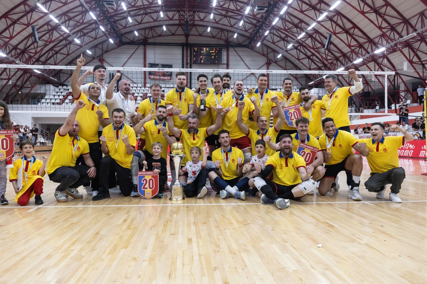 Dinamo e din nou campioană la volei, după o finală dramatică