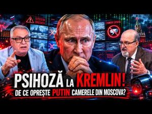 Psihoză la Kremlin! De ce oprește Putin camerele din Moscova?