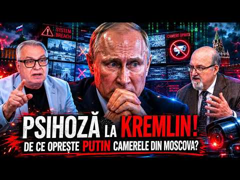 Psihoză la Kremlin! De ce oprește Putin camerele din Moscova?