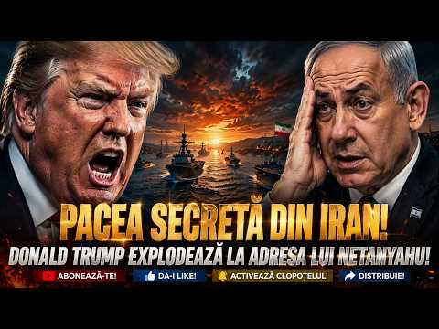 Pacea secretă din Iran! Donald Trump explodează la adresa lui Netanyahu!