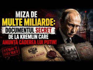 Miza de multe miliarde: Documentul secret de la Kremlin care anunță căderea lui Putin!