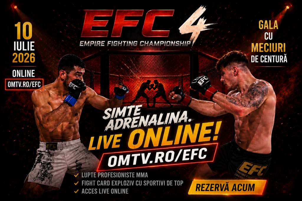 Gala MMA EFC4 – 10 iulie! Gala MMA EFC4 – 10 iulie!