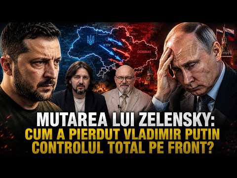 MUTAREA LUI ZELENSKY: CUM A PIERDUT VLADIMIR PUTIN CONTROLUL TOTAL PE FRONT?