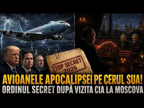 Avioanele Apocalipsei pe Cerul SUA! Ordinul Secret după Vizita CIA la Moscova