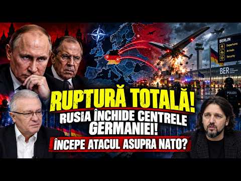 Ruptură totală! Rusia închide centrele Germaniei! Începe atacul asupra NATO?