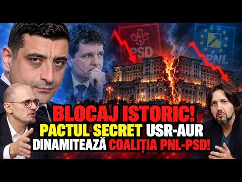 Pactul secret USR-AUR care dinamitează Coaliția PNL-PSD!