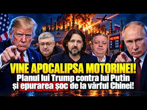 VINE APOCALIPSA MOTORINEI! Planul lui Trump contra lui Putin și epurarea șoc de la vârful Chinei!