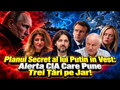Planul Secret al lui Putin în Vest: Alerta CIA Care Pune Trei Țări pe Jar!