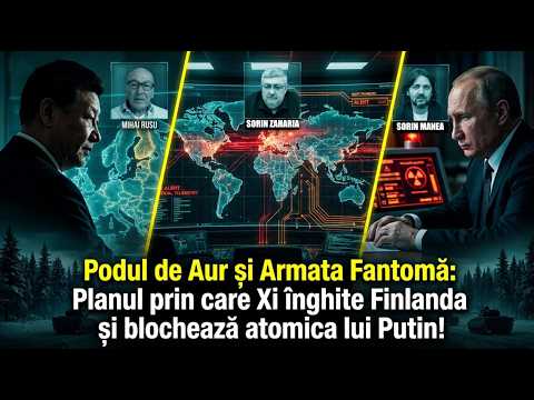 Planul prin care Xi înghite Finlanda și blochează atomica lui Putin!